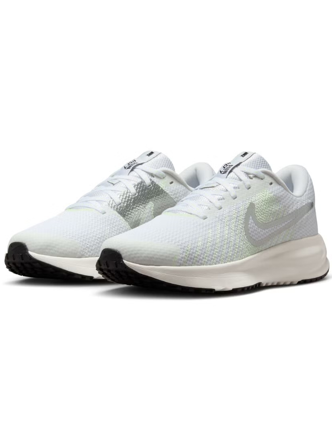 nike RUN DEFY mujer, blanco/plata
