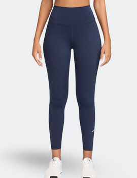 malla mujer nike ONE  HIGH-WAISTED 7/8, marino
