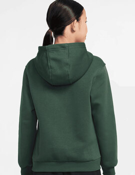 sudadera de capucha junior NIKE SPORTSWEAR CLUB verde