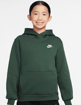 sudadera de capucha junior NIKE SPORTSWEAR CLUB verde