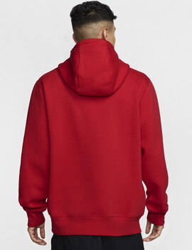 sudadera de capucha nike  CLUB MEN'S, rojo