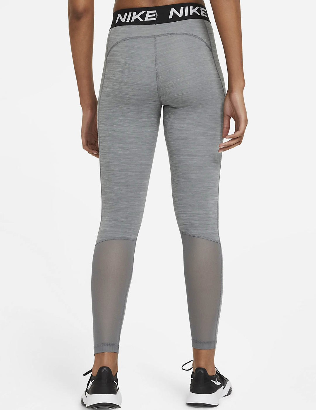 malla mujer NIKE PRO, gris/negro
