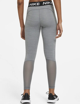 malla mujer NIKE PRO, gris/negro