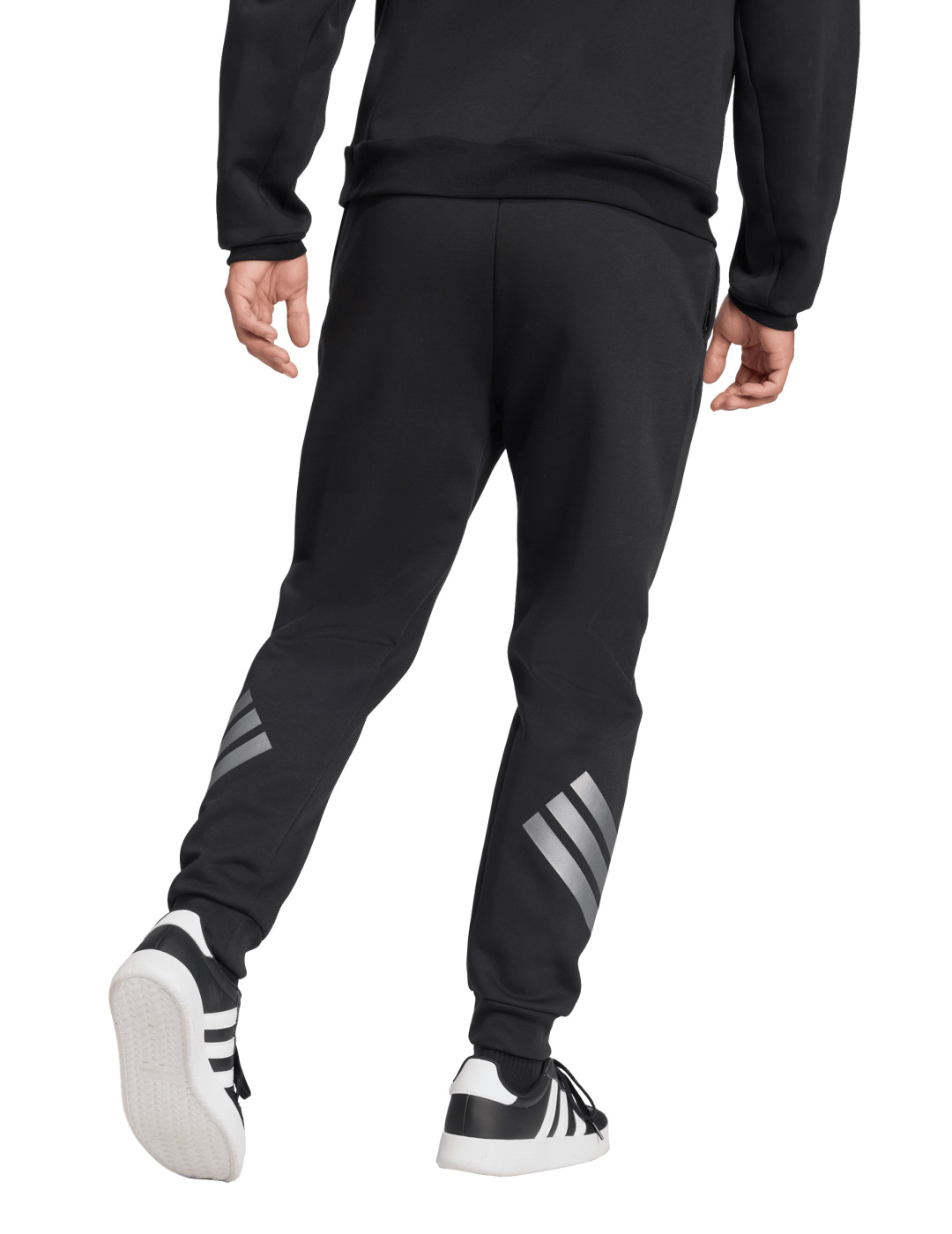 pantalón adidas hombre FI 3S PT, negro/gris