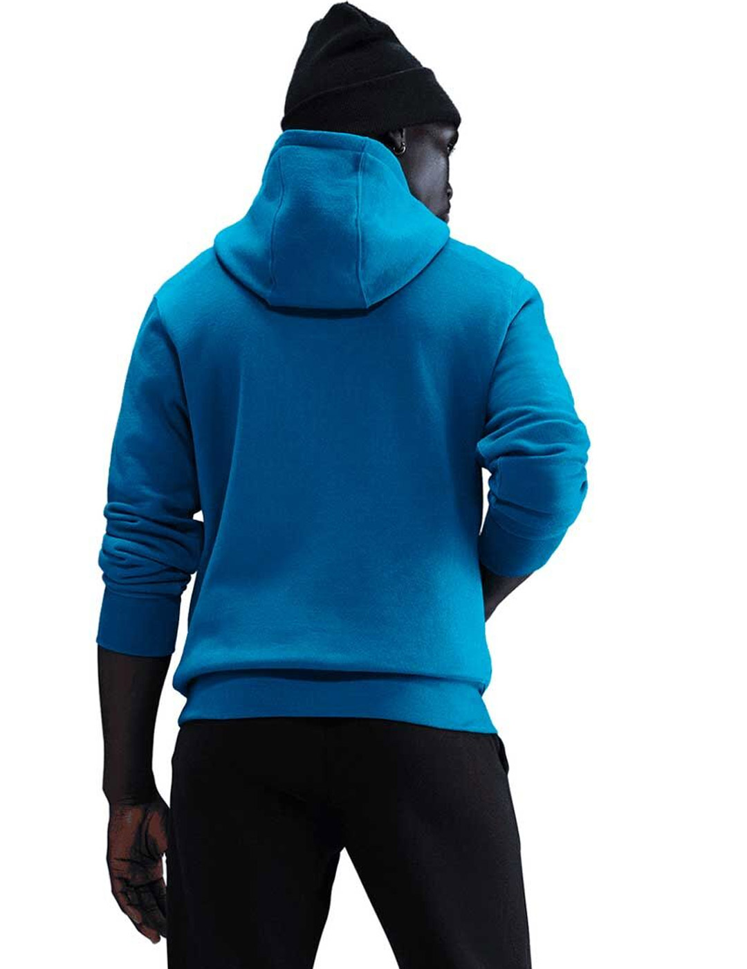 sudadera con capucha  nike  CLUB MEN'S, azulón