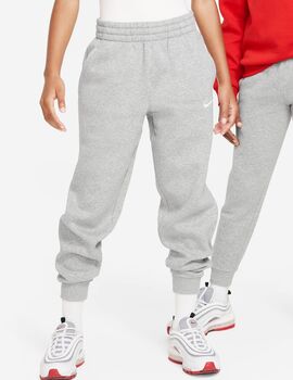 pantalón chandal niño nike  club, gris