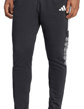 pantalón chandal hombnre adidas M TIRO FL, negro/blanco