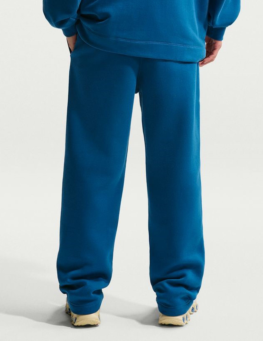 pantalón de chandal recto hombre nike CLUB, azulón