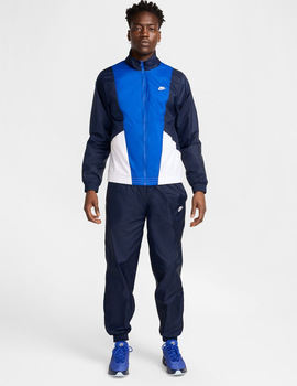 chandal nike microfibra hombre, CLUB MEN'S marino/blanco/azulón