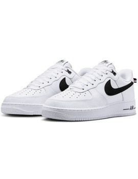 nike  AIR FORCE 1 '07 LV8, blanco/negro