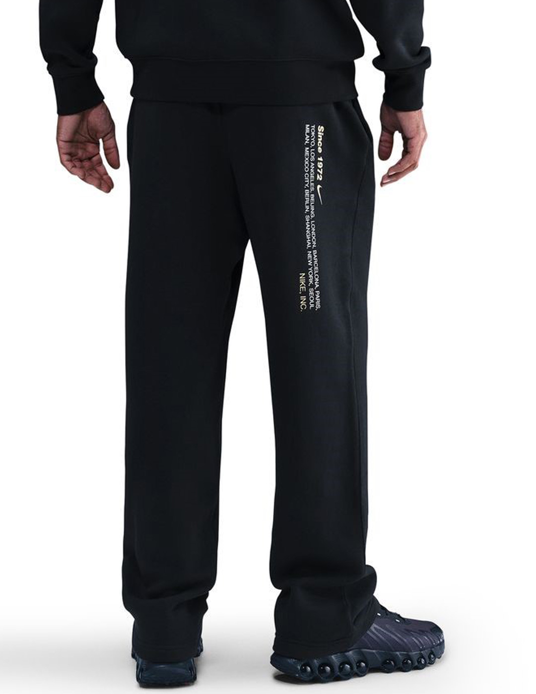 pantalón nike  SPORTSWEAR CLUB MEN'S BUNGEE, negro