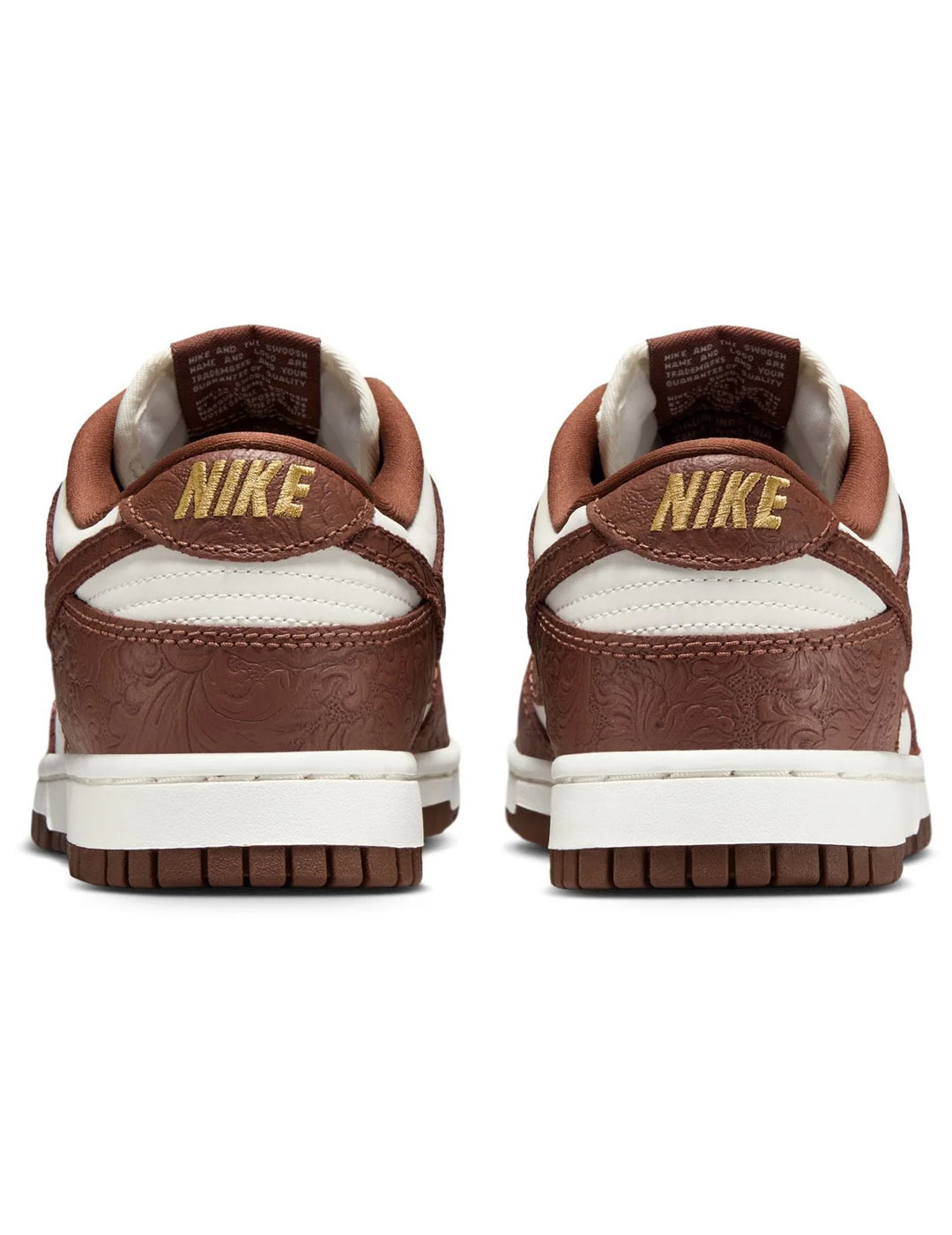 nike  DUNK LOW mujer. tostado/marrón