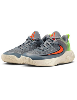 nike GIANNIS IMMORTALITY 4 junior, gris/fluor/naranja