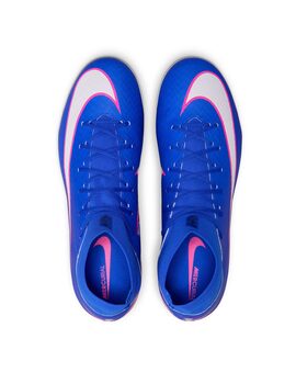 bota de fútbol nike  MERCURIAL SUPERFLY 10 ACADEMY, azulón/blanco