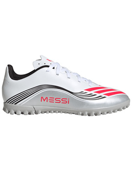 botas ADIDAS F50 MESSI CLUB TF J, blanco