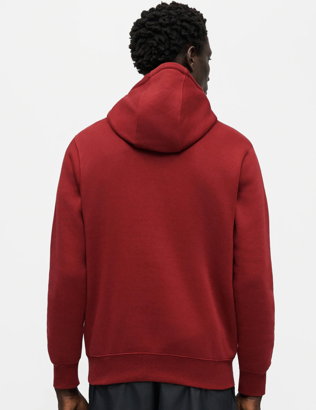 sudadera capucha nike  SPORTSWEAR CLUB MEN'S, granate