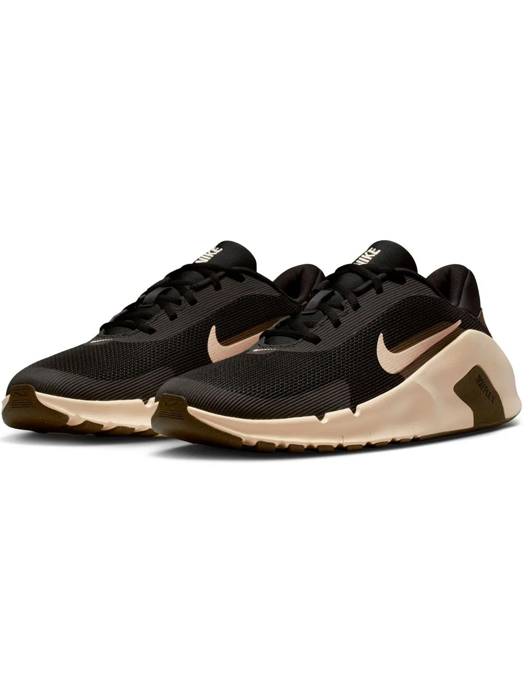 zapatilla nike  FLEX TRAIN MEN'S WORKOUT , negro/crema
