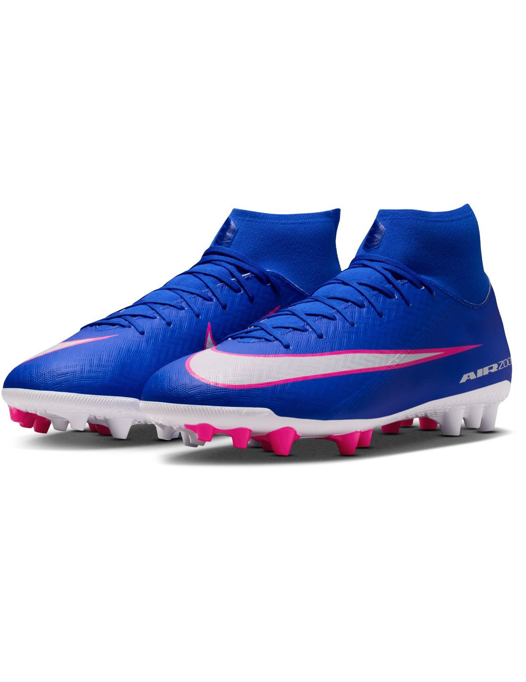bota de fútbol nike  MERCURIAL SUPERFLY 10 ACADEMY, azulón/blanco