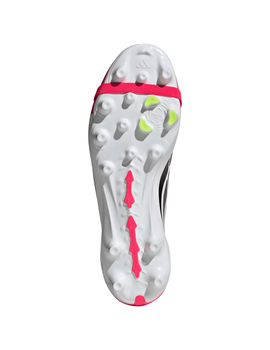 bota de fútbol adidas PREDATOR LEAGUE FT AG, rojo/blanco