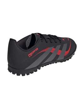 bota fútból adidas PREDATOR CLUB Turf Junior, negro/rojo
