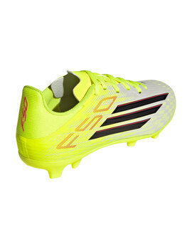 adidas F50 LEAGUE FG/MG J amarillo/blanco