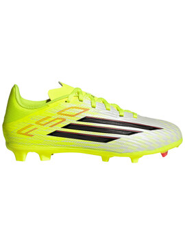 adidas F50 LEAGUE FG/MG J amarillo/blanco