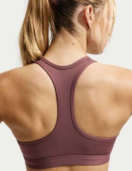 sujetador deportivo nike SWOOSH MEDIUM SUPPORT marrón