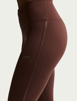 malla larga mujer nike  ONE  HIGH-WAISTED, marrón