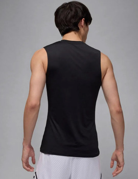 camiseta sin mangas hombre, JORDAN SPORT MEN'S DRI-FIT , negro