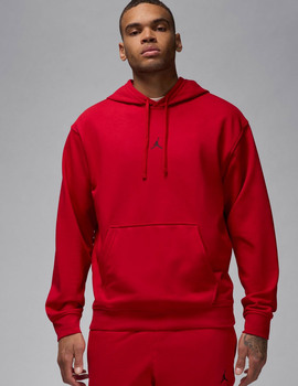 sudadera capucha hombre JORDAN SPORT CROSSOVER, rojo