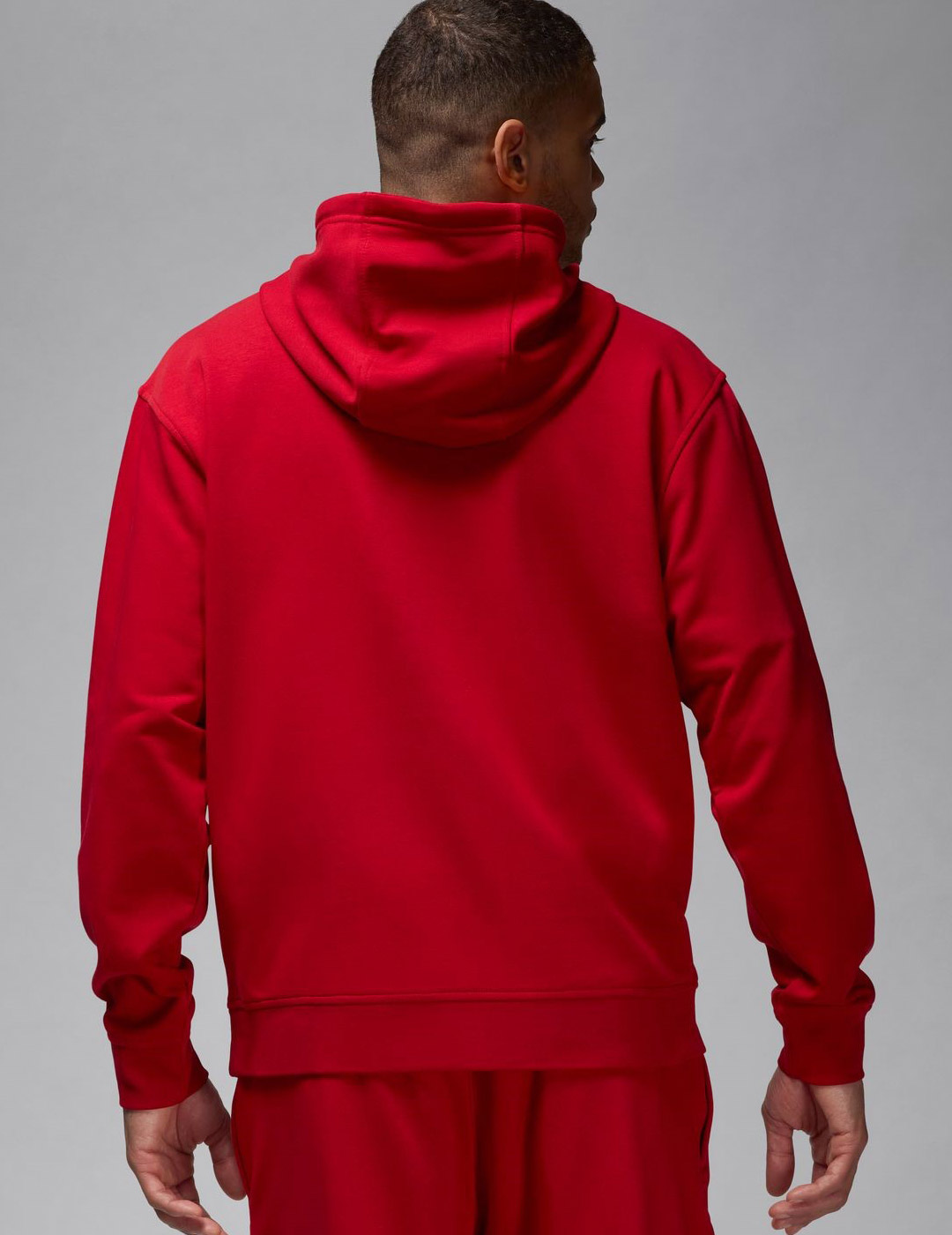 sudadera capucha hombre JORDAN SPORT CROSSOVER, rojo