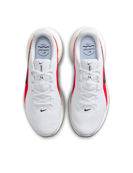 zapatilla running NIKE DOWNSHIFTER 14 , blanco/rojo/negro