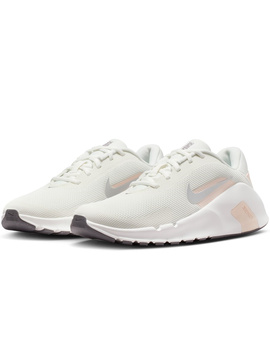 zapatilla mujer NIKE FLEX TRAINNING, blanco/beige/rosa
