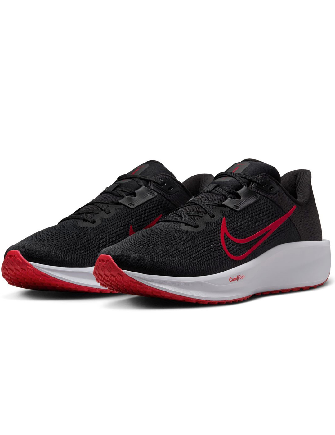 zapatilla running hombre nike QUEST 6 , negro/rojo