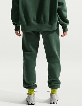 pantalón chandal nike mujer con puño, verde