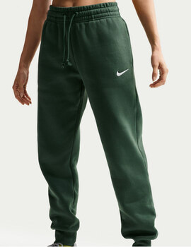 pantalón chandal nike mujer con puño, verde