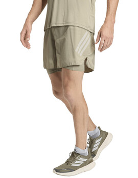 short hombre  adidas 2 en 1 ADI365, camel
