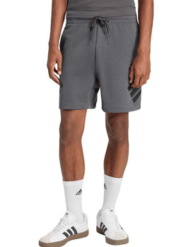 bermuda hombre adidas  FI 3S, gris/negro