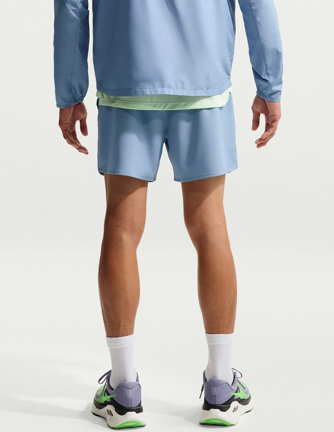 short nike  5" CHALLENGER MEN'S, azul