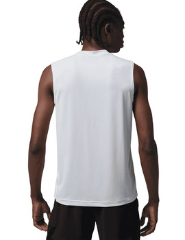 camiseta sin manga JORDAN SPORT, blanco