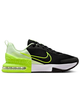 zapatilla nike  AIR MAX ALPHA TRAINER 6, negro/ verde fluor