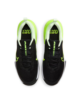 zapatilla nike  AIR MAX ALPHA TRAINER 6, negro/ verde fluor