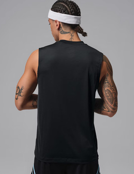 camiseta sin manga JORDAN SPORT, negro