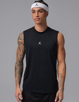 camiseta sin manga JORDAN SPORT, negro
