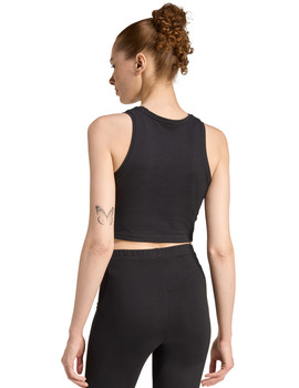 camiseta top adidas  3S PAD TK, negro