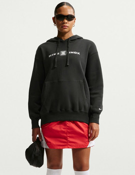 sudadera de capucha mujer NIKE SHOX PHOENIX negro