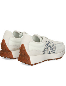 zapatilla New Balance W327, beige/animal print