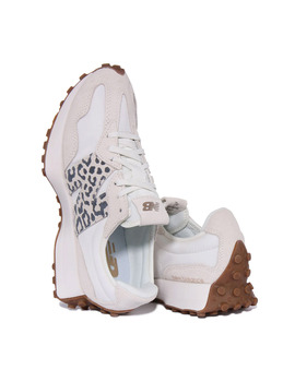 zapatilla New Balance W327, beige/animal print