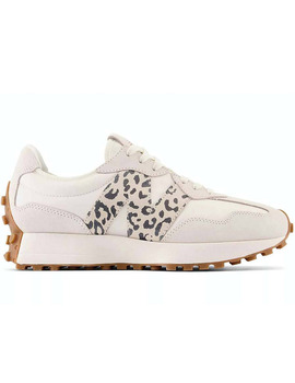 zapatilla New Balance W327, beige/animal print