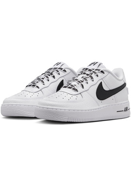 nike  AIR FORCE 1 LOW junior, blanco/negro